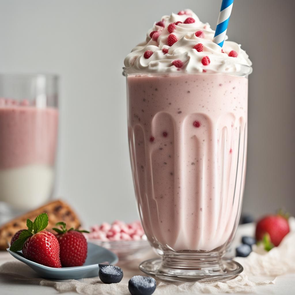 AI Image of a Milkshake