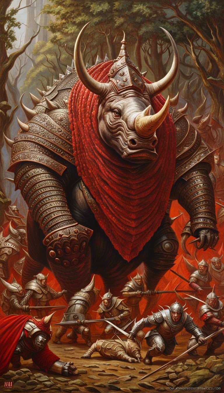 Rhino Spirit Warrior