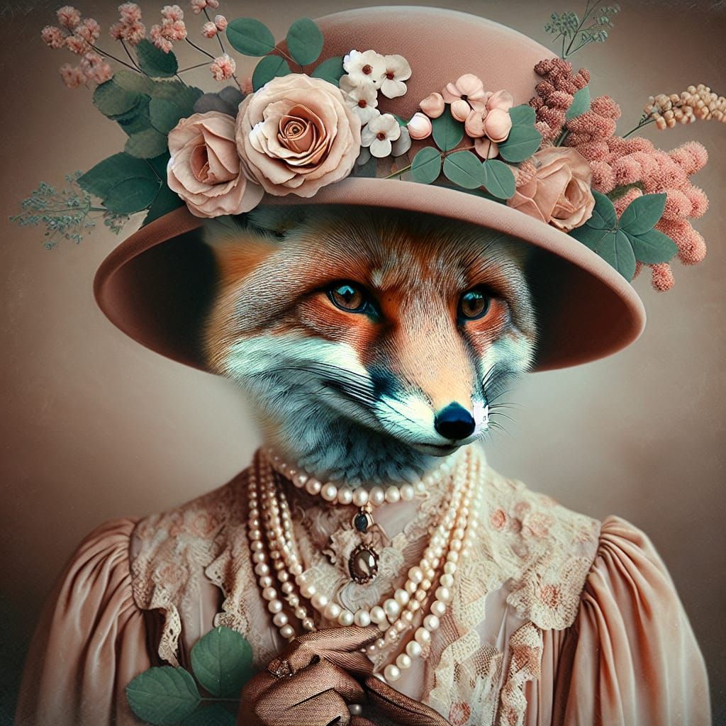 Aunt Agatha. She had a thing for weird hats.