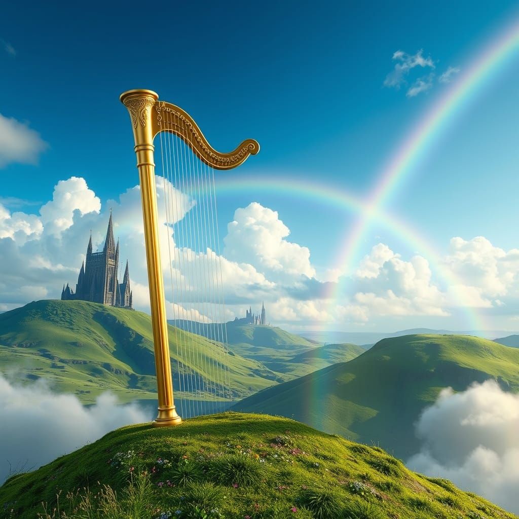 Enchanted Emerald Isles on St. Patrick's Day in Whimsical St...