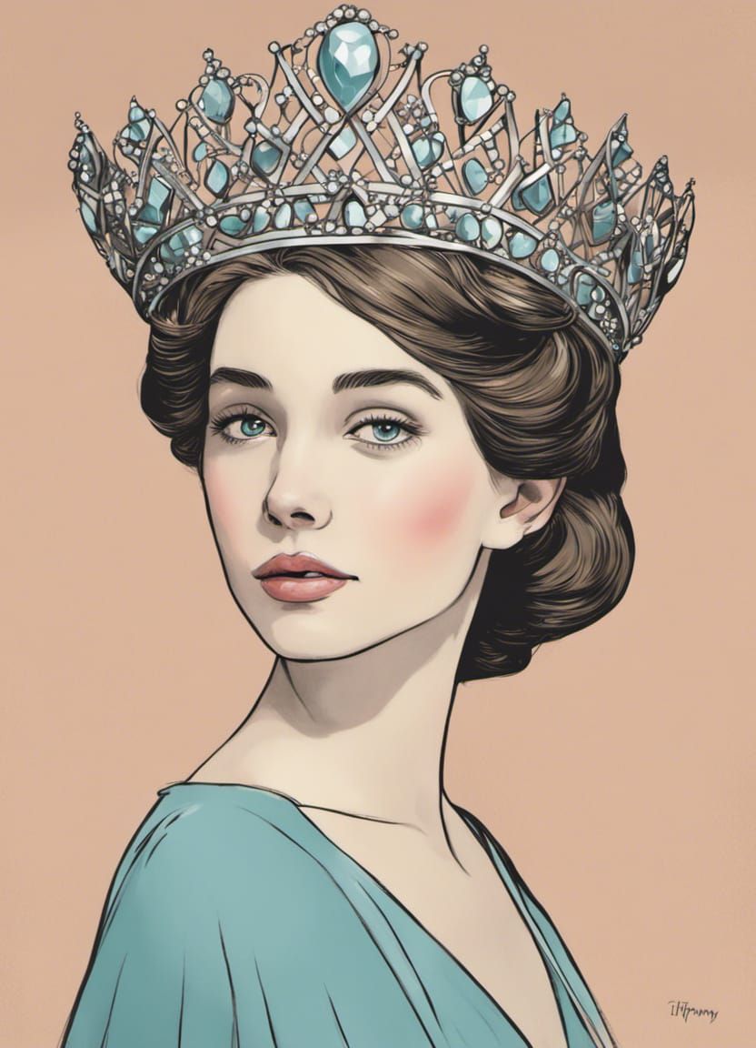 Modern Princess in Diadem