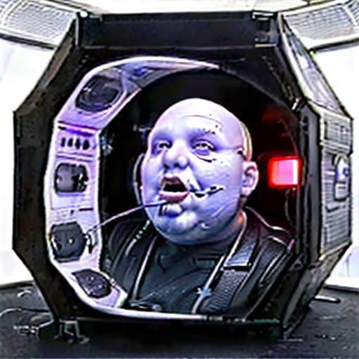 Dystopian Future: Robots Serve Hedonistic Humanity