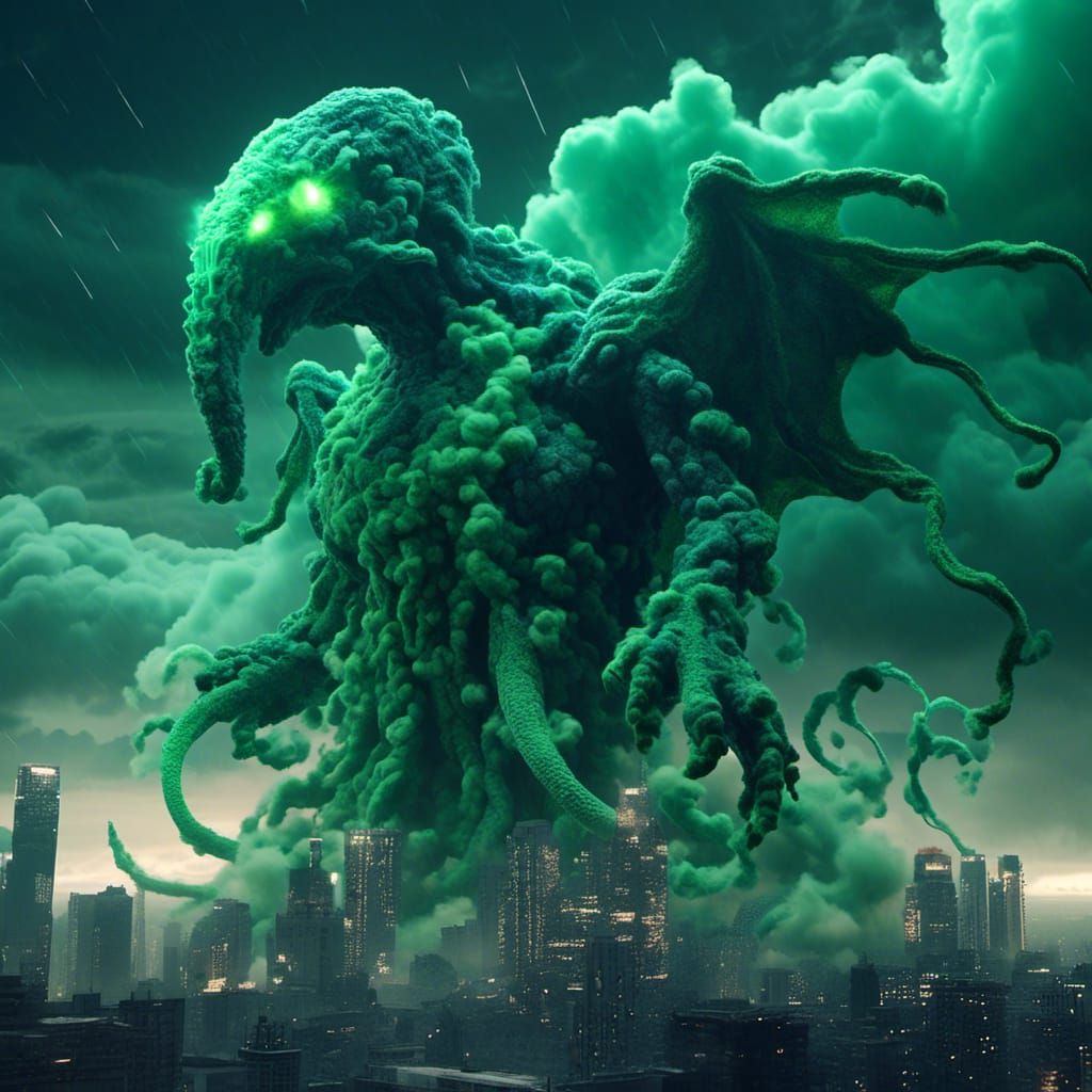 New movie “Godzilla vs. Cthulhu”