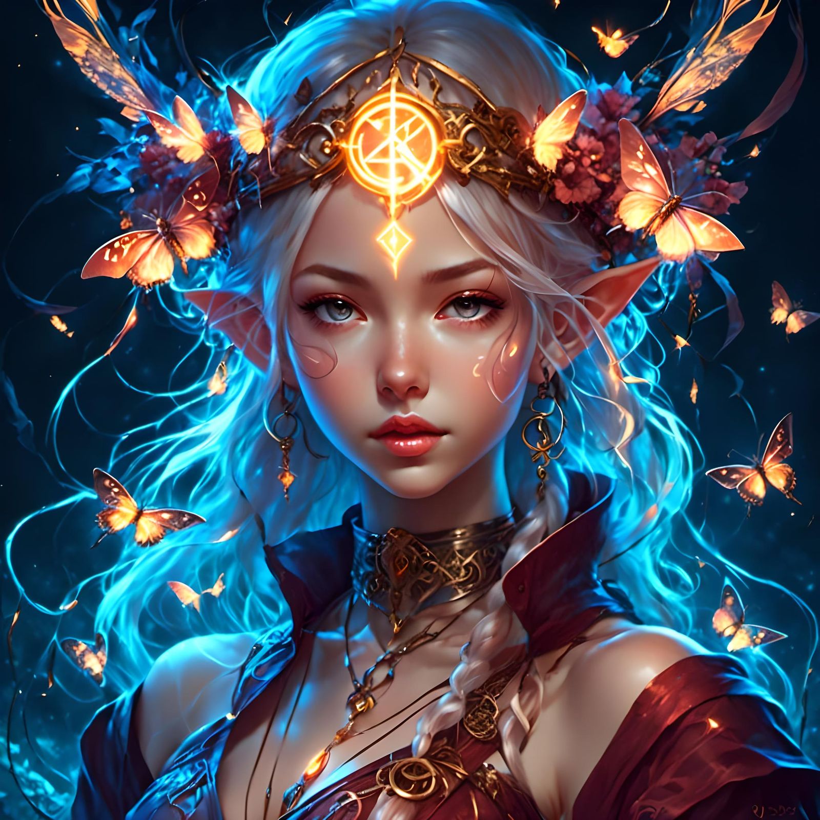 Elf Princess - Aeliana Flutterheart