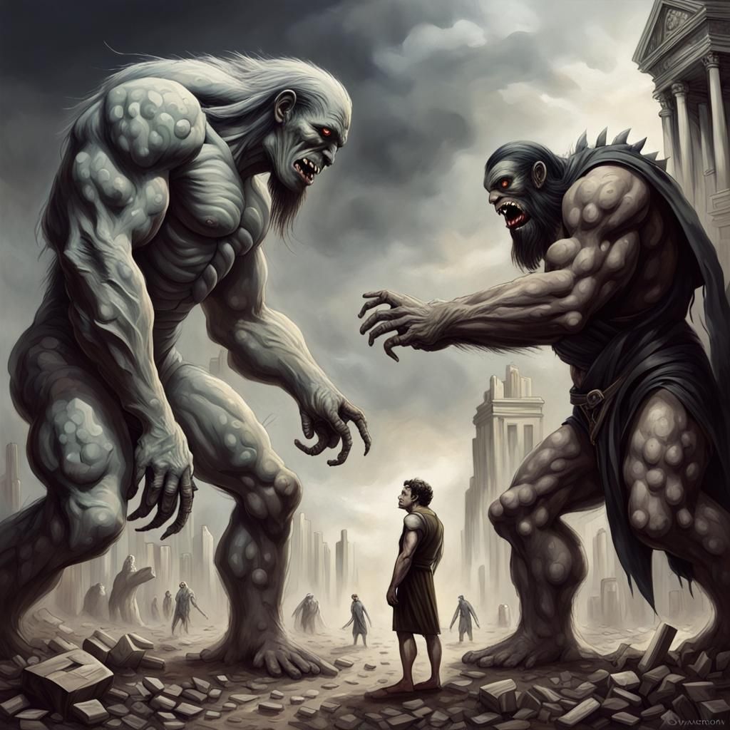 Irony of Human History: Monster vs. Mankind