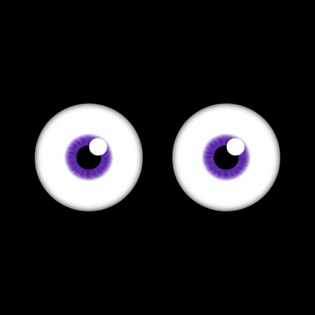 Striking Googly Eyes in Pop Art Style