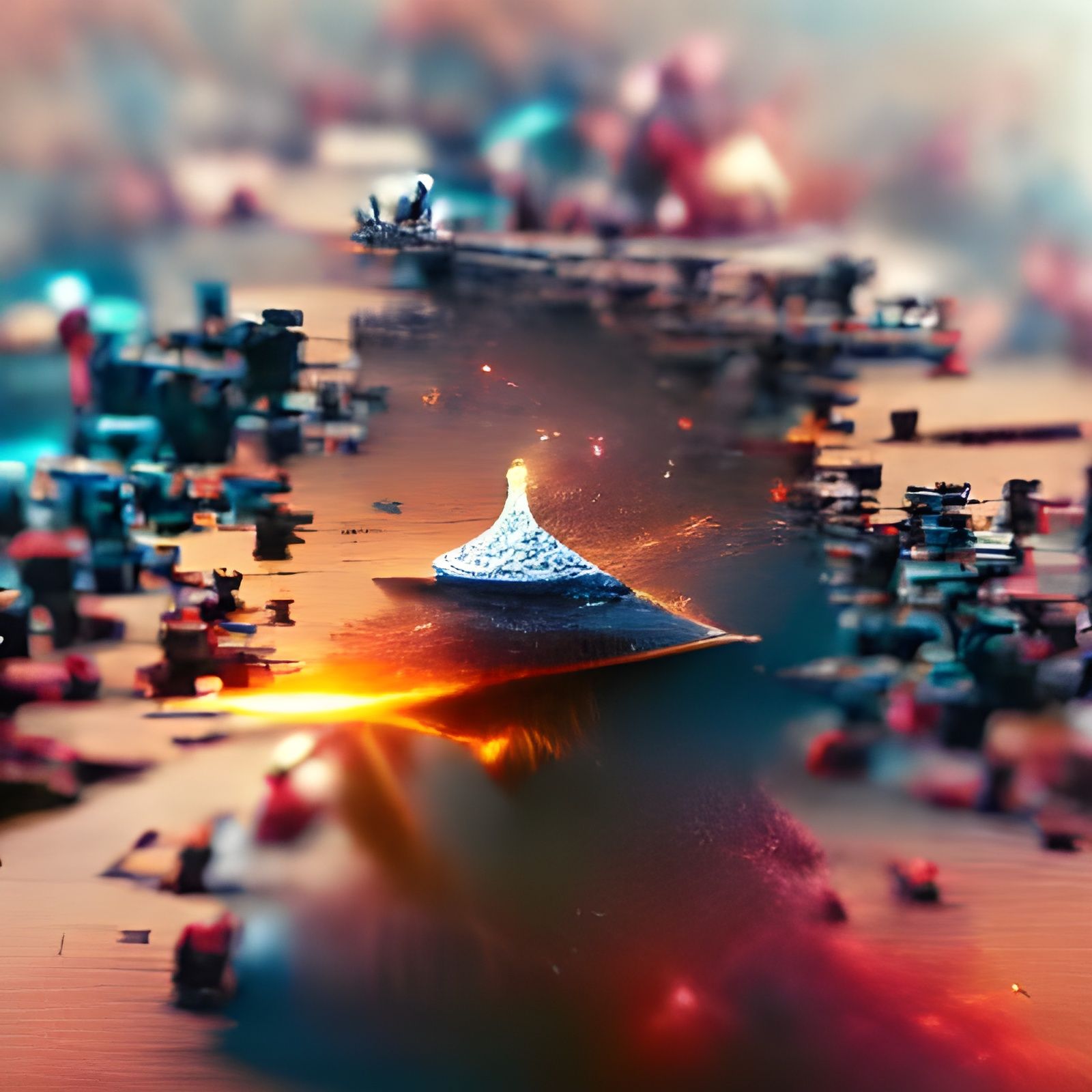 Star Destroyer Exploding Planet in 8K Resolution
