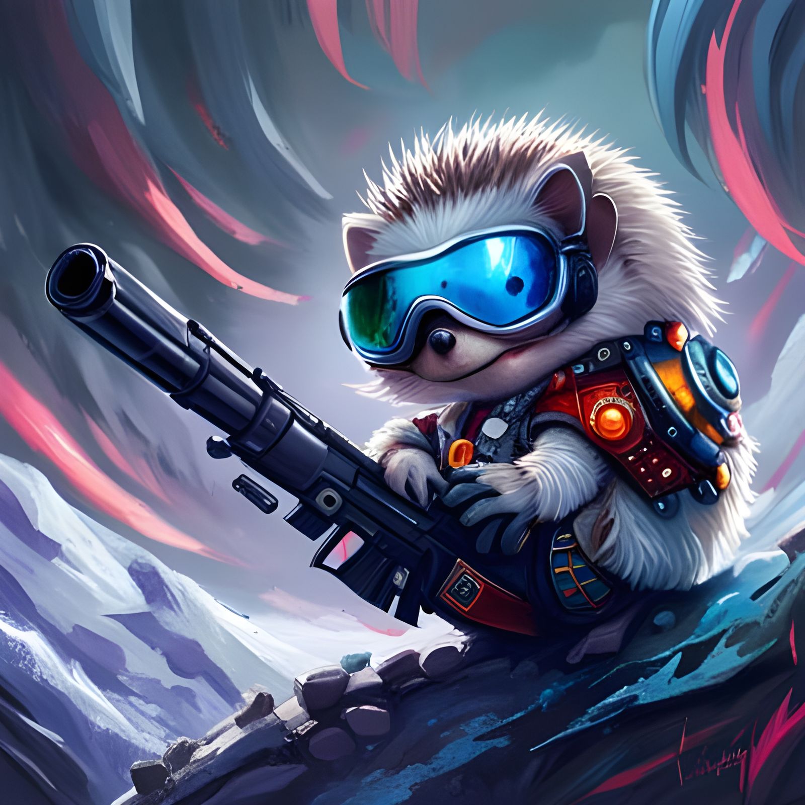 I'm here to kick ass and chew bubblegum and I'm all out of bubblegum