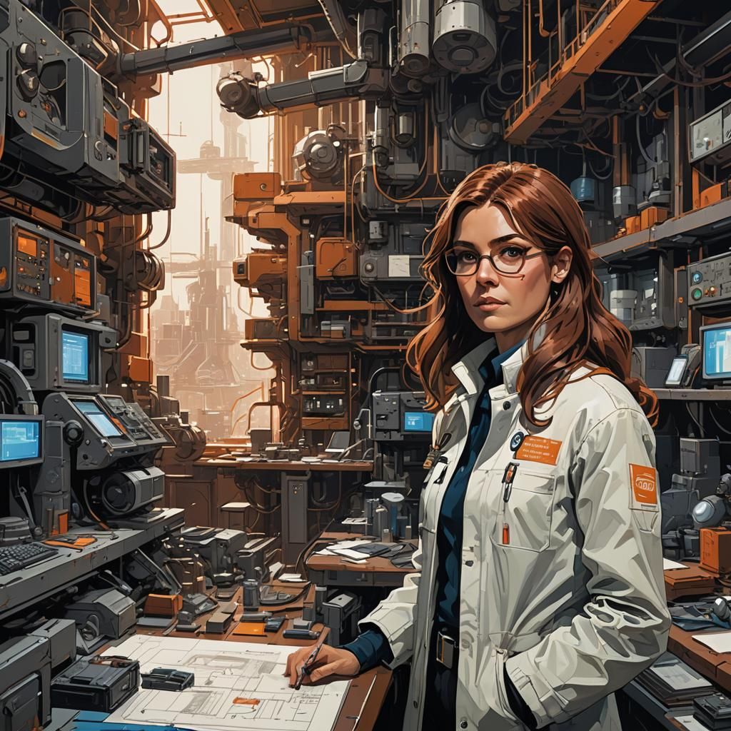 Patricia Tannis from the borderlands games