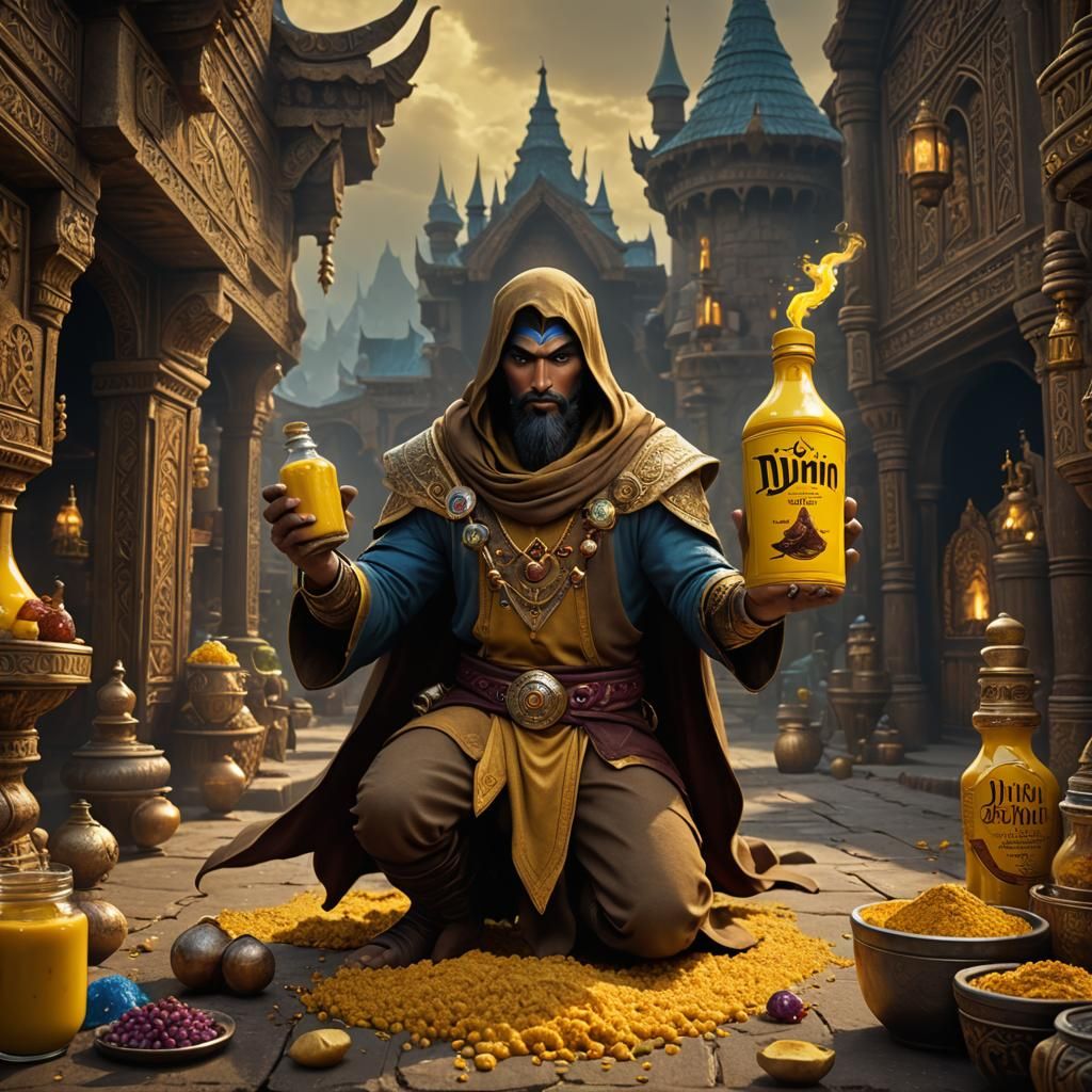 Djinn Mustard: Gamer Advertisement in Unreal Engine 5