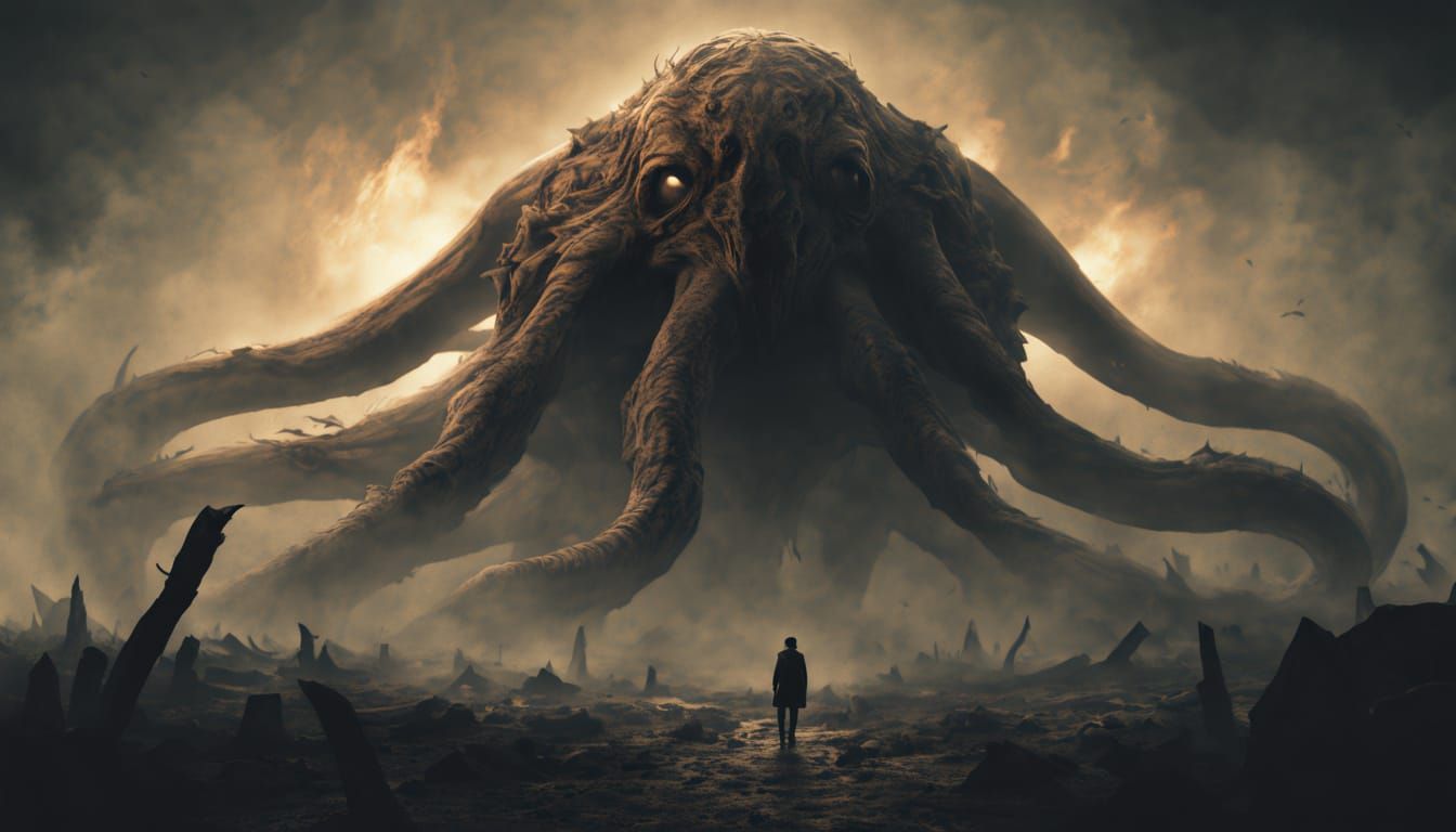 Cosmic Horror Emerge from Darkness in Cinematic 35mm Film