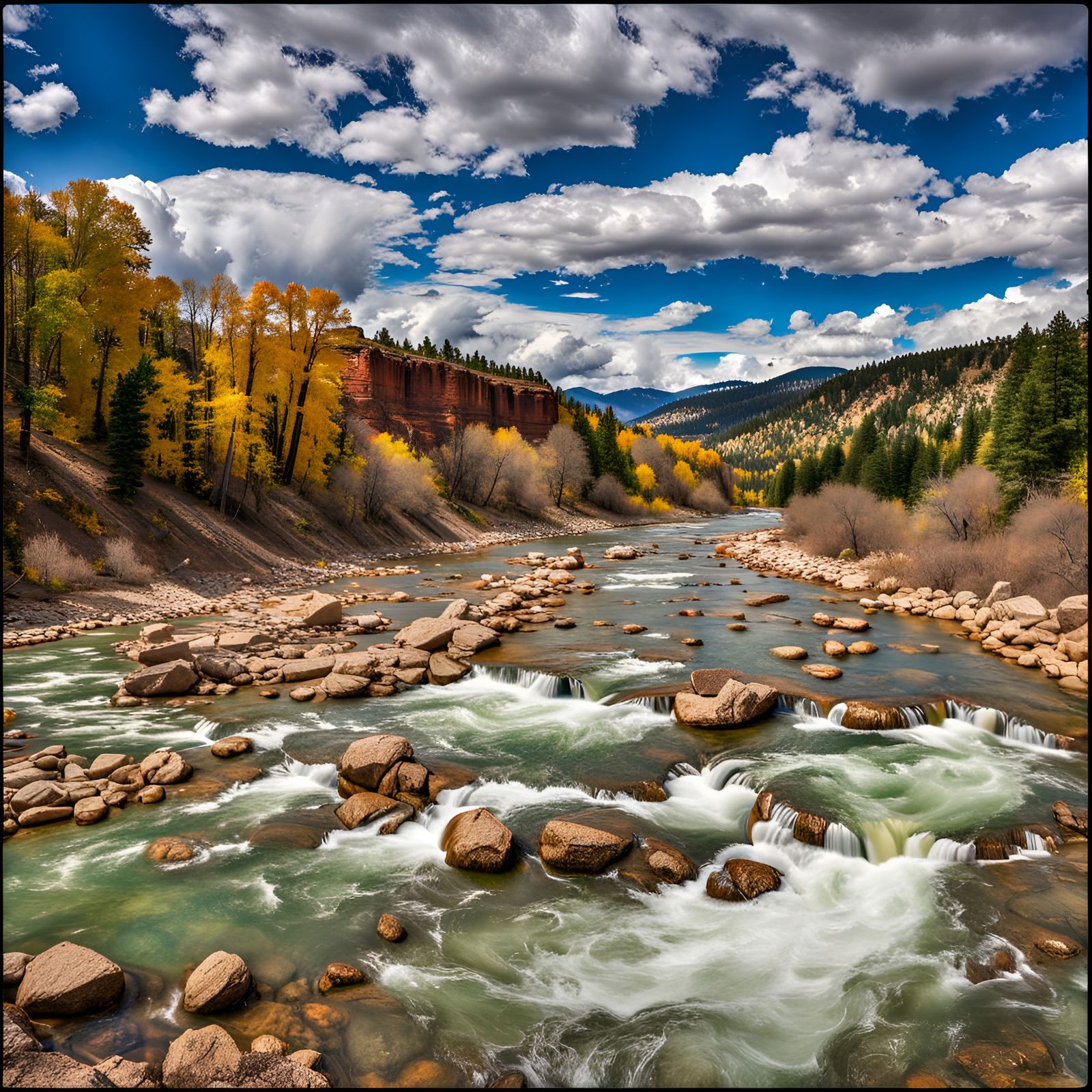 Animas, New Mexico: AI Generated Image