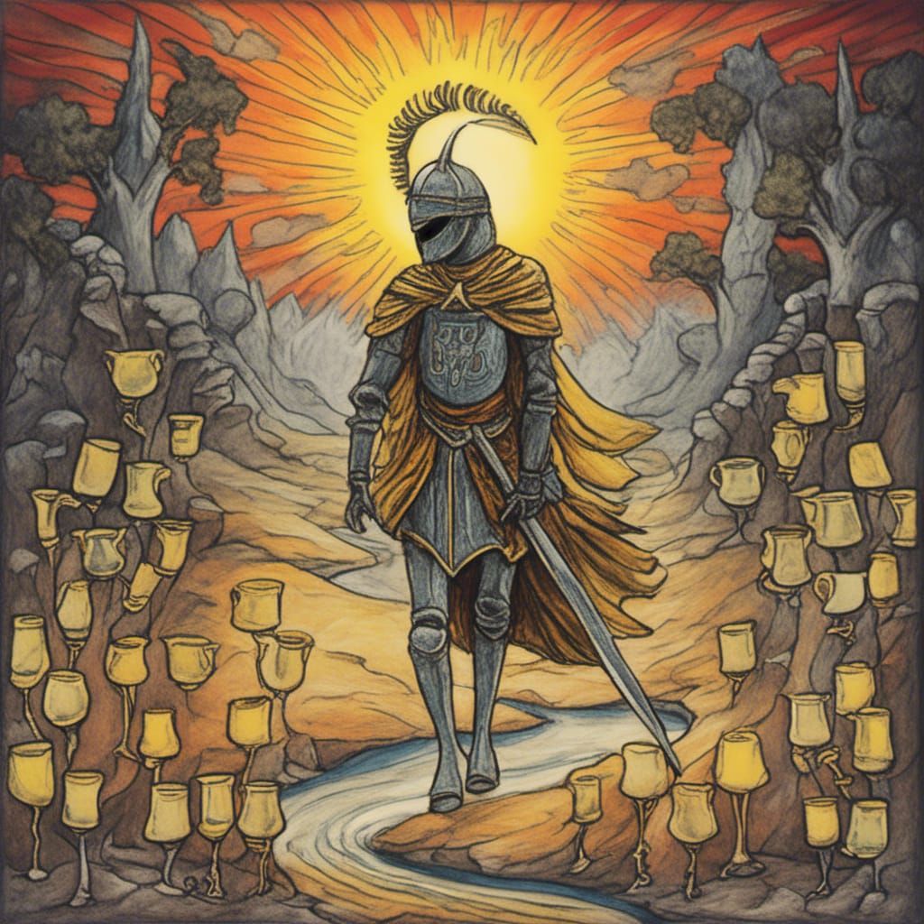 Journey of Self-Discovery Illuminated by Sunlight