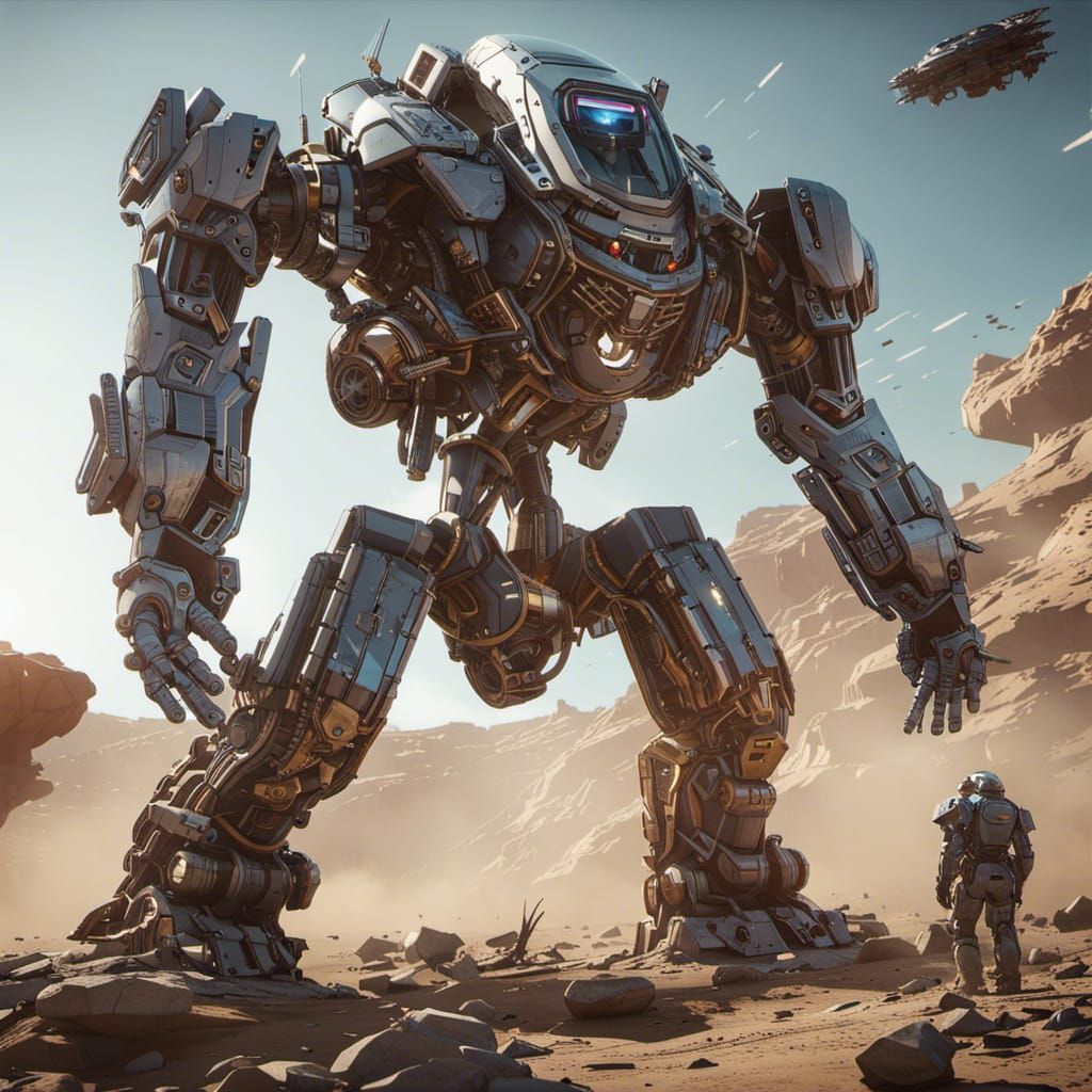 Epic Sci-Fi War Observed by Heralds