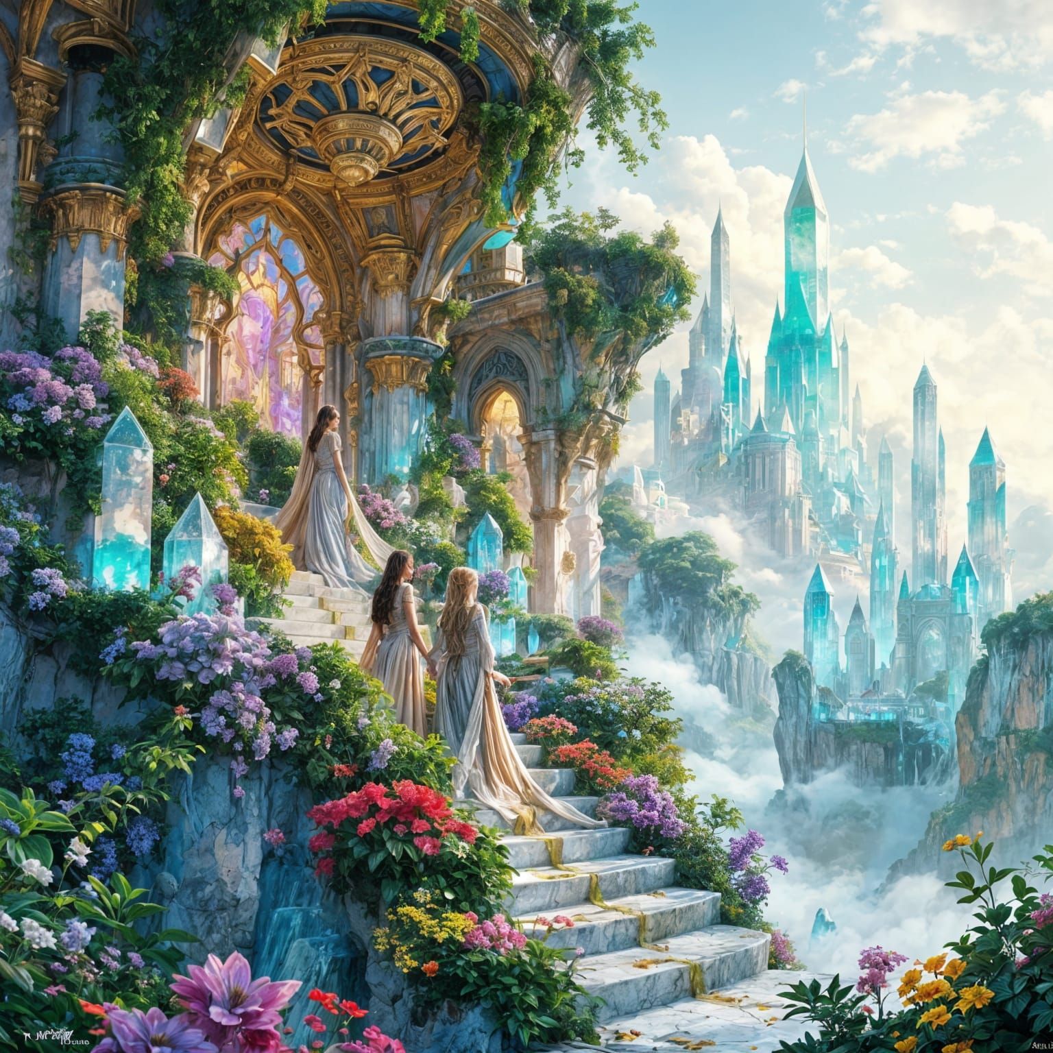 Queens and Kings Reign Over Crystalline Kingdoms