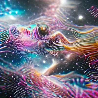 Interstellar Dream: Holographic Cosmic Illustration