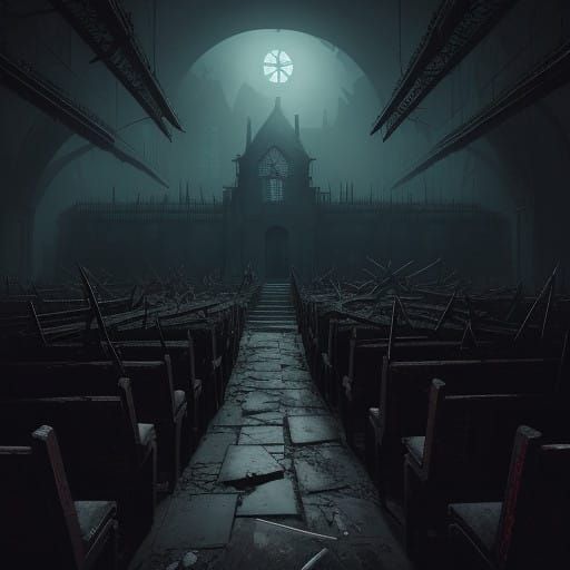 Dark Pinhead Meets Deadpool in a Giger-Inspired, Beksiński-L...