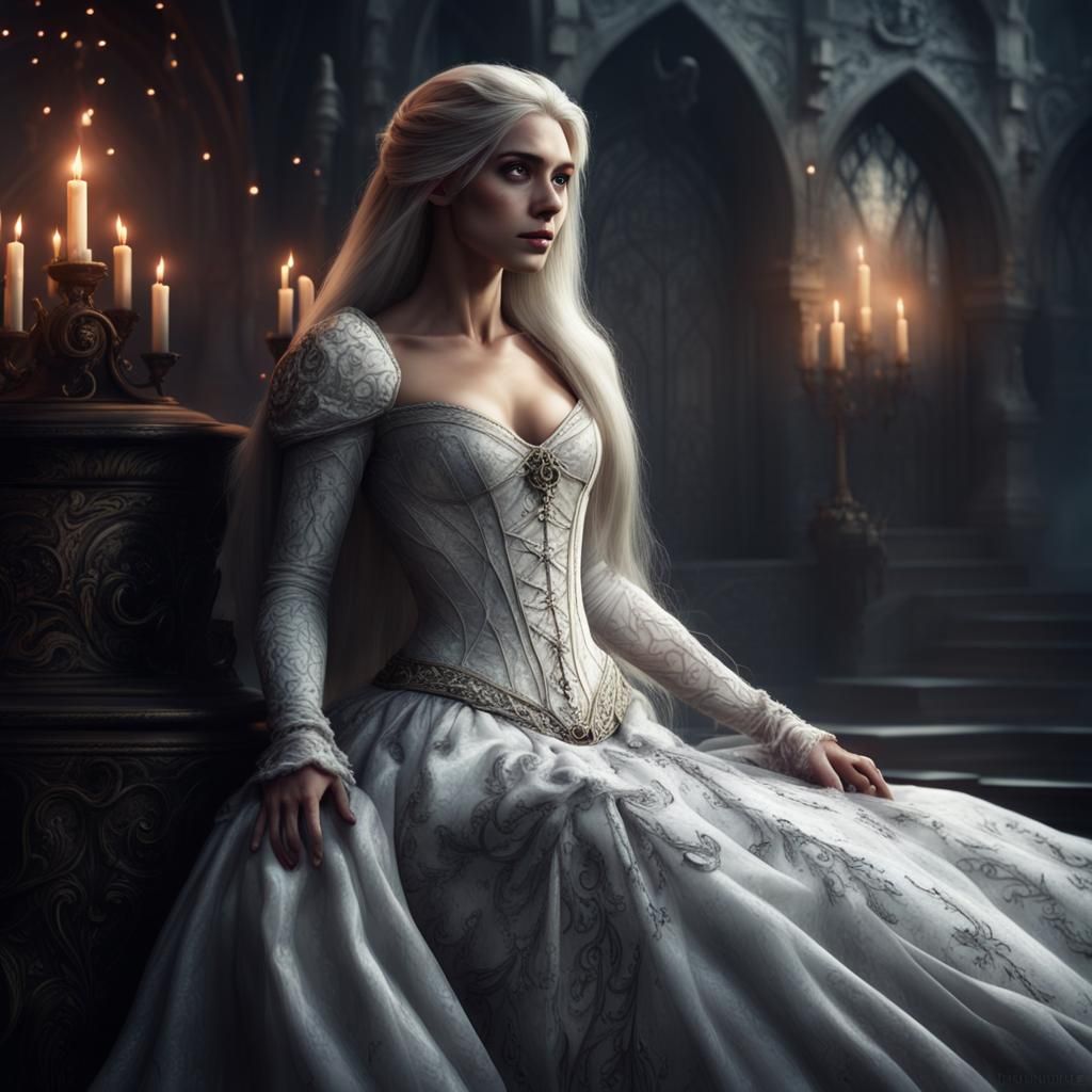 Evil Rapunzel as Dark Fantasy Villain