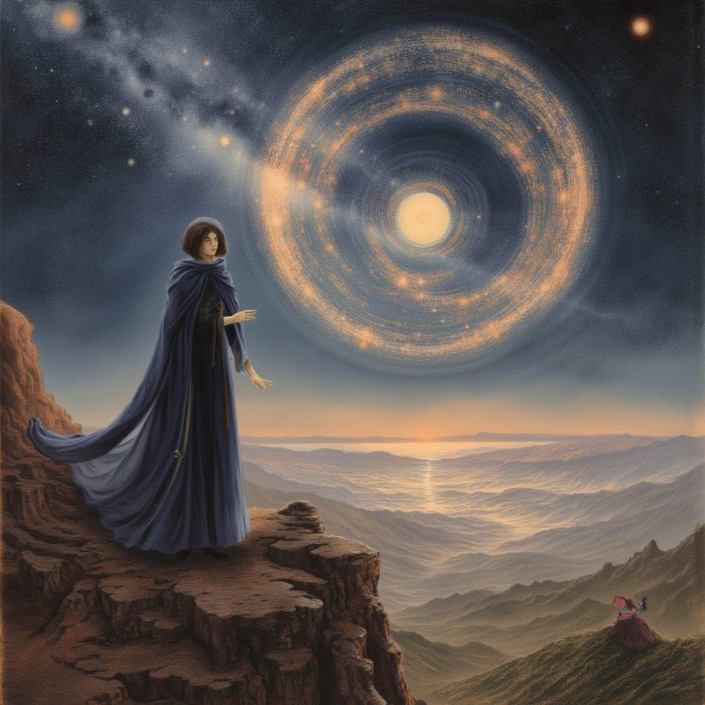Cosmic Discoveries: Woman at the Universe's Edge