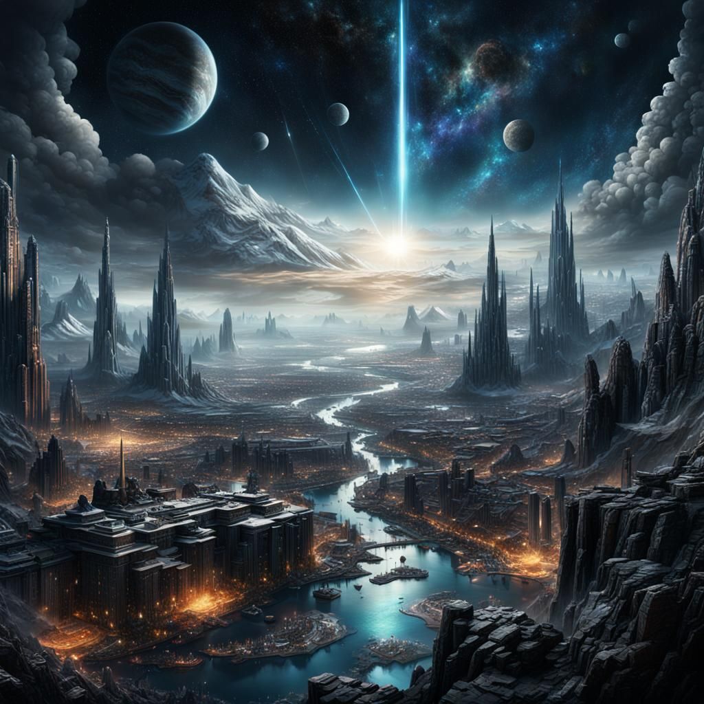 Epic Cinematic View of the Universe's Edge