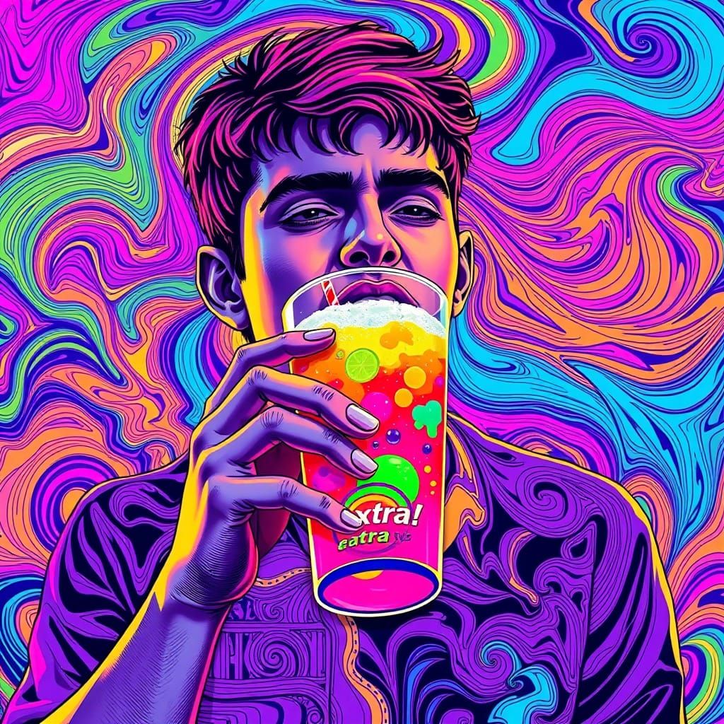 Extra slurpy.