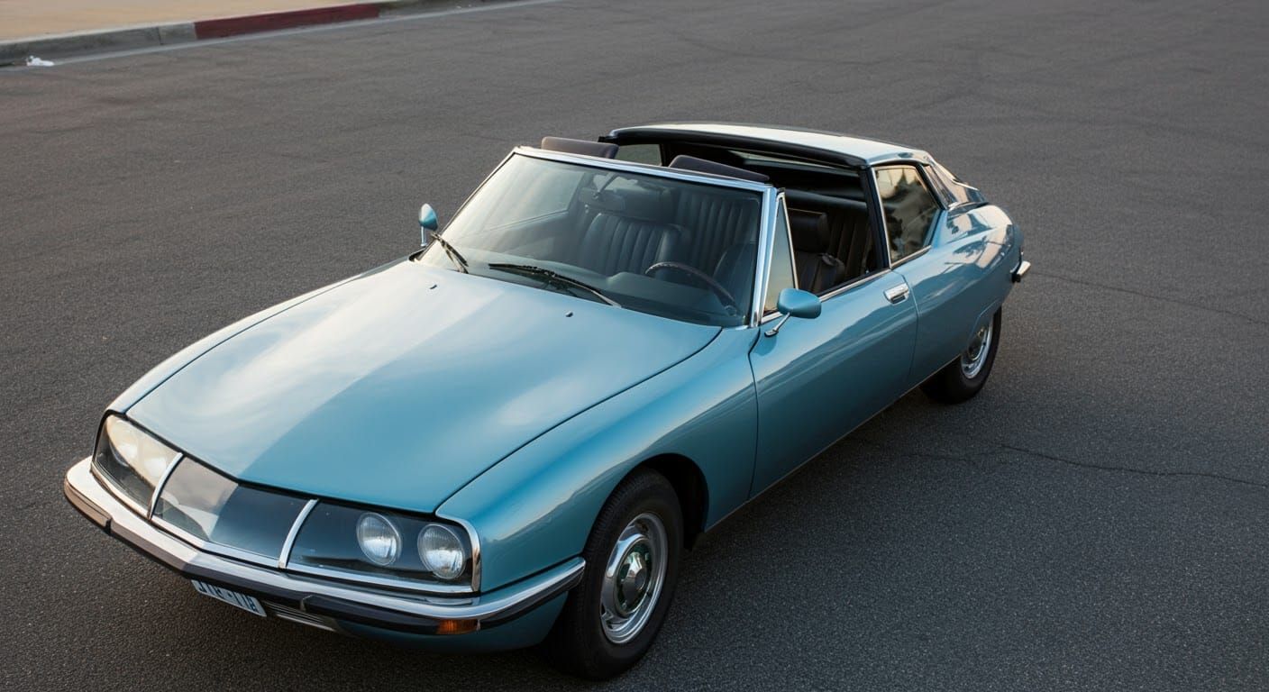 Citroen SM at Venice Beach: Automotive Photography