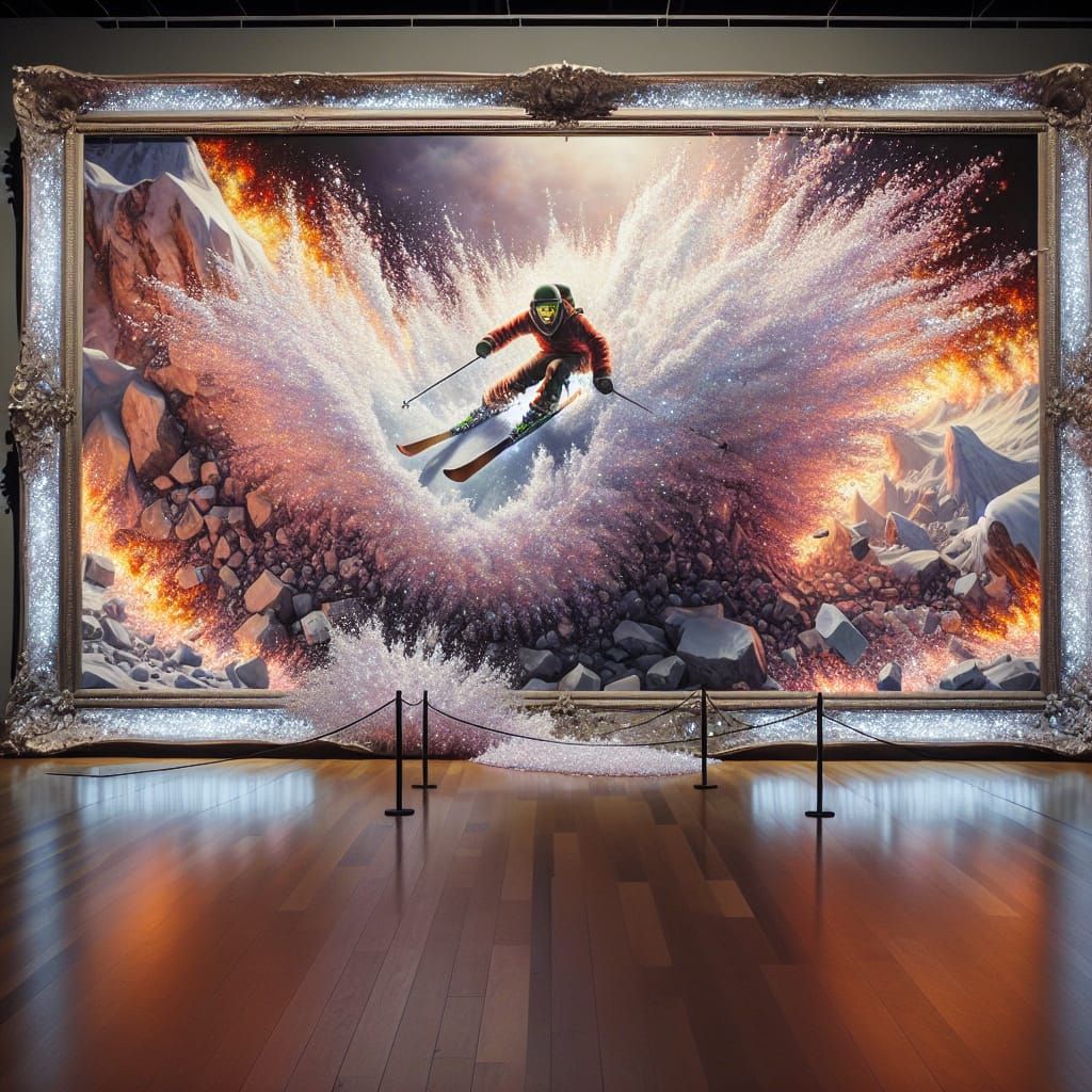 Avalanche Breaks Free: A Museum Escape in 3D