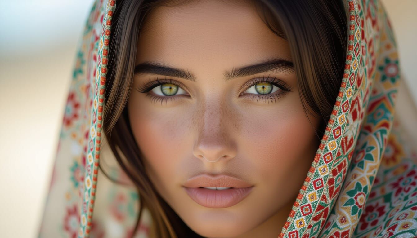 Professional Portrait Photography Close-Up