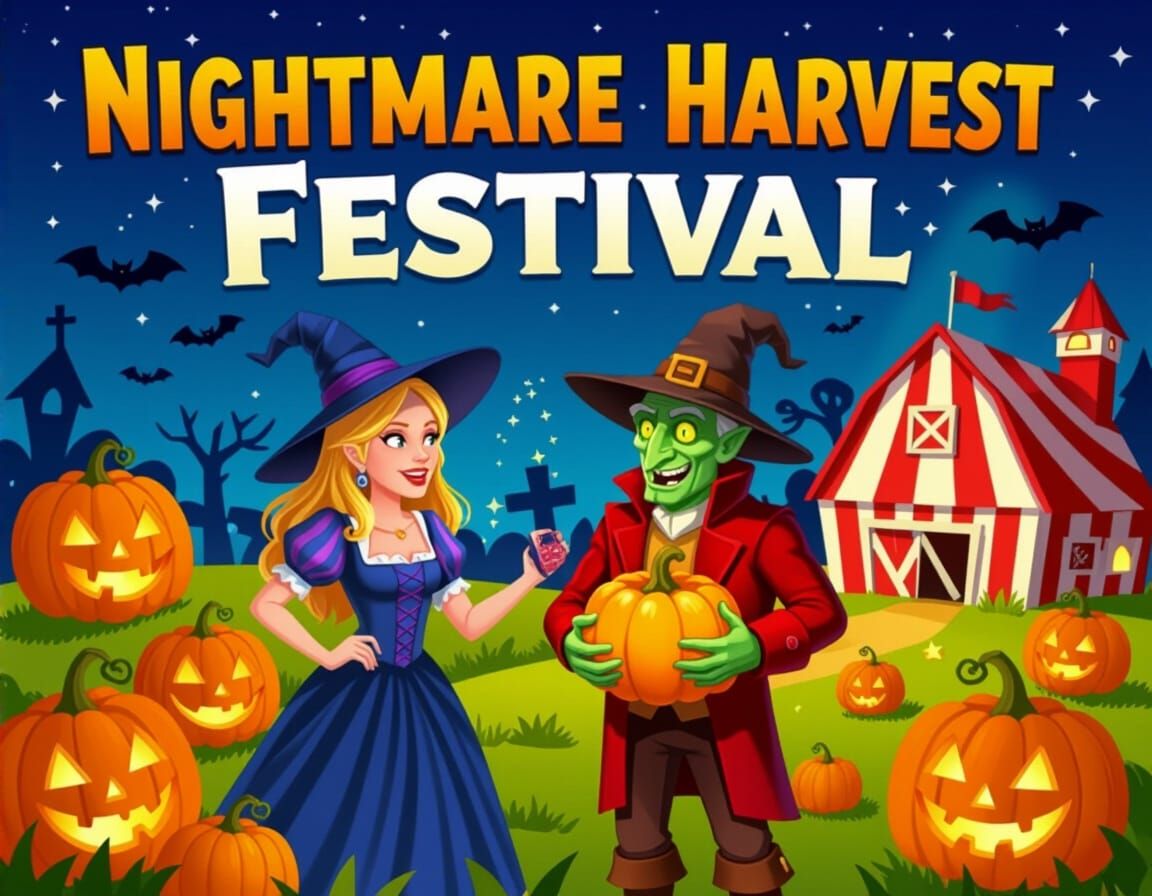 Nightmare Harvest Festival Scene