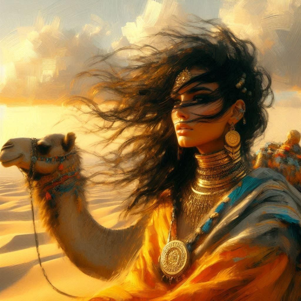 Portrait of Aicha the Berber Woman