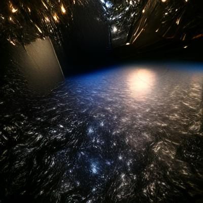 Space Scene Rendered in Unreal Engine
