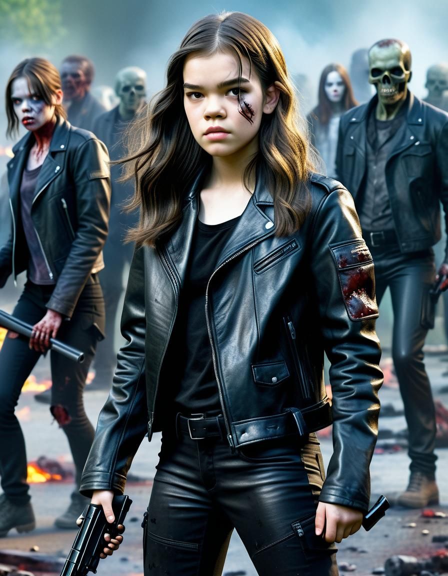 Hailee Steinfeld as Zombie Slayer in Apocalypse