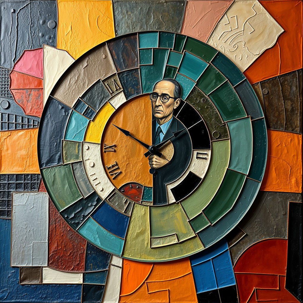 Surreal Hour Zero: Romantic Impasto Oil Painting