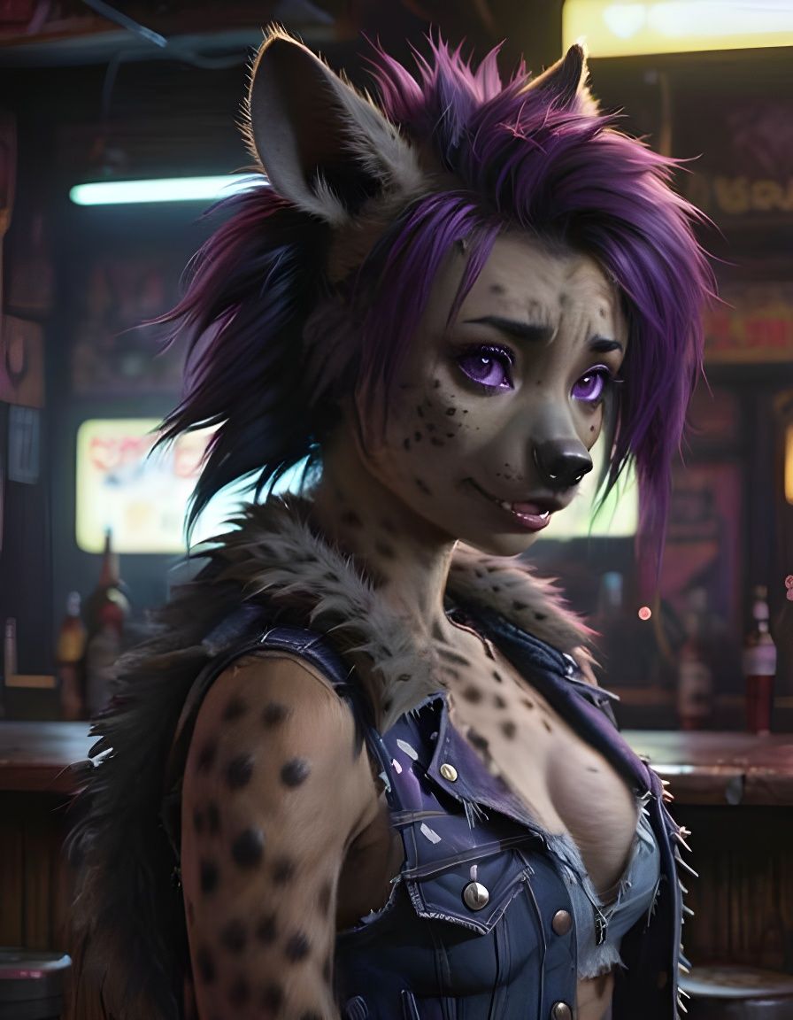 Cinematic Bar Scene with a Gritty Patron