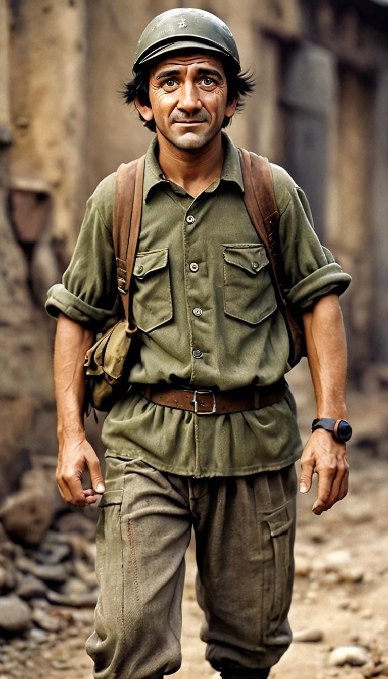 Chavo del ocho en la segunda guerra mundial