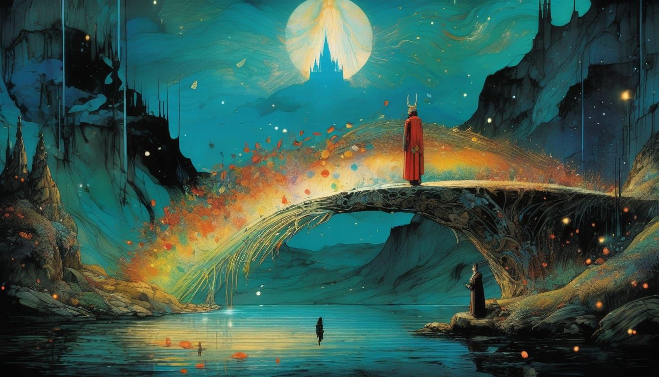 Bifrost Bridge: Vibrant Rainbow Connection to Norse Mytholog...