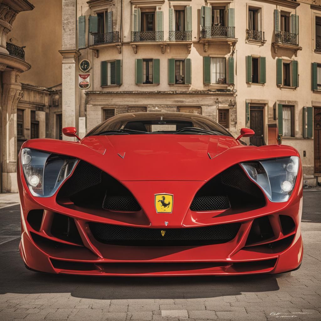 Ferrari and Lamborghini Advertisement