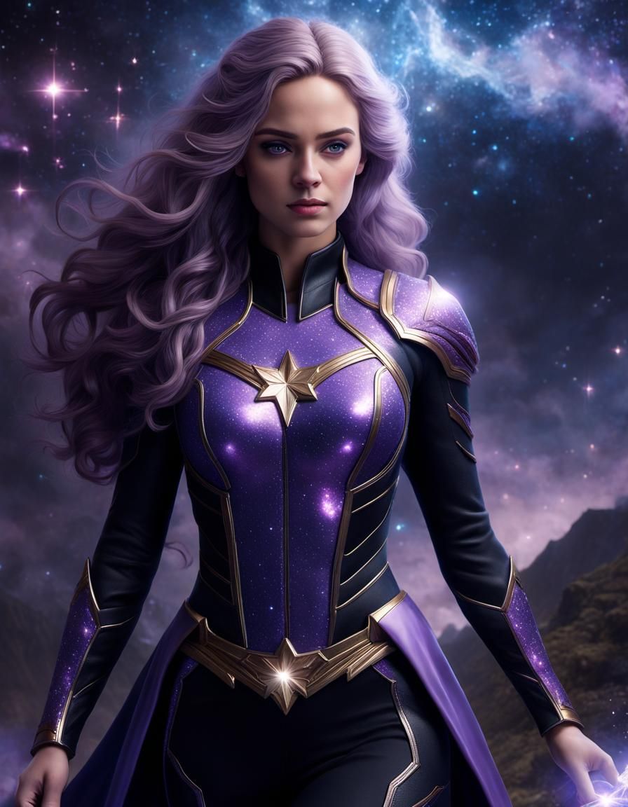 Fantasy Superhero Concept Art