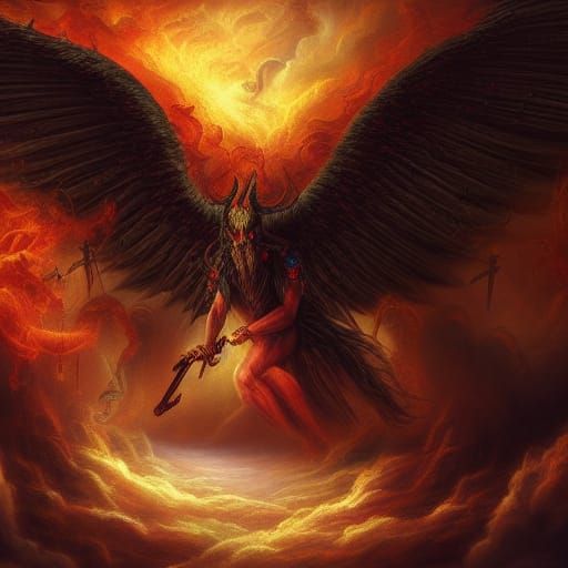 Angels and Demons in Epic Battle