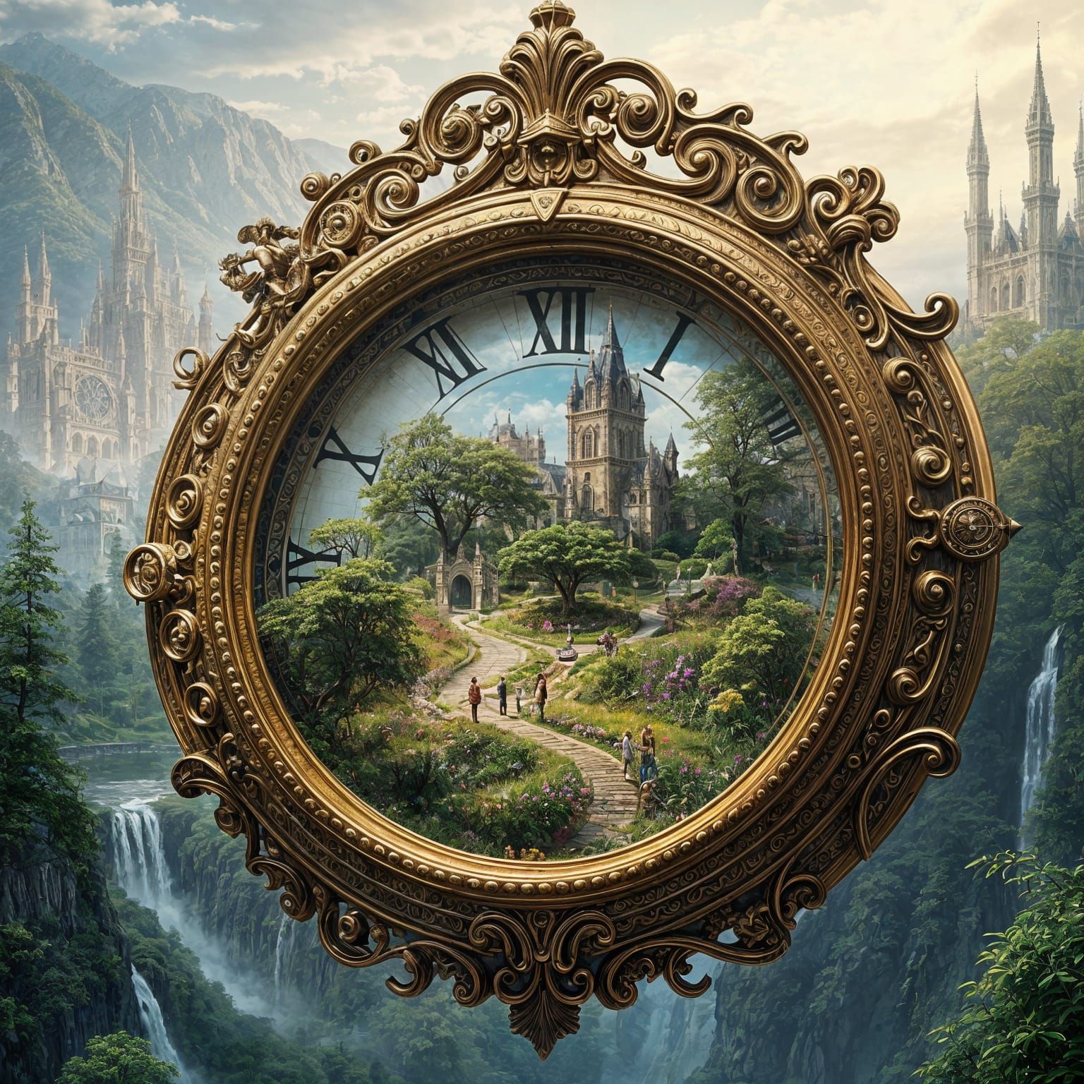 Surreal Clockwork World Unfolds in Whimsical Fantasy