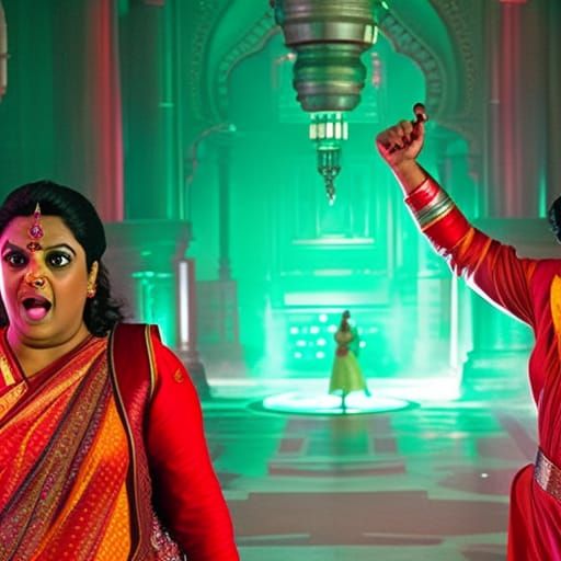 Ghostbusters as a Bollywood Musical in HDR