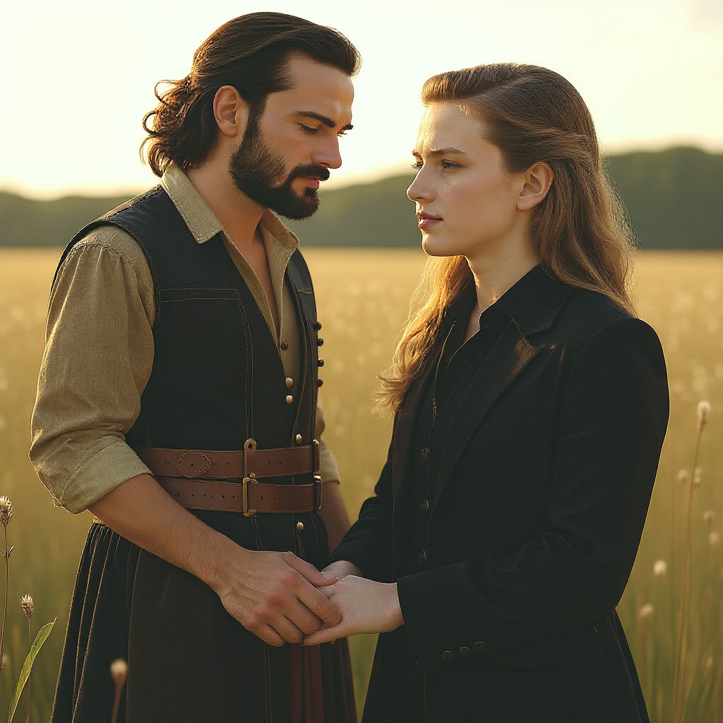 Shakespeare and Southampton Meeting in a Meadow