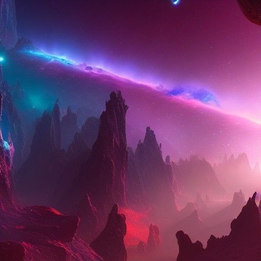 Nebula Space Vibrant