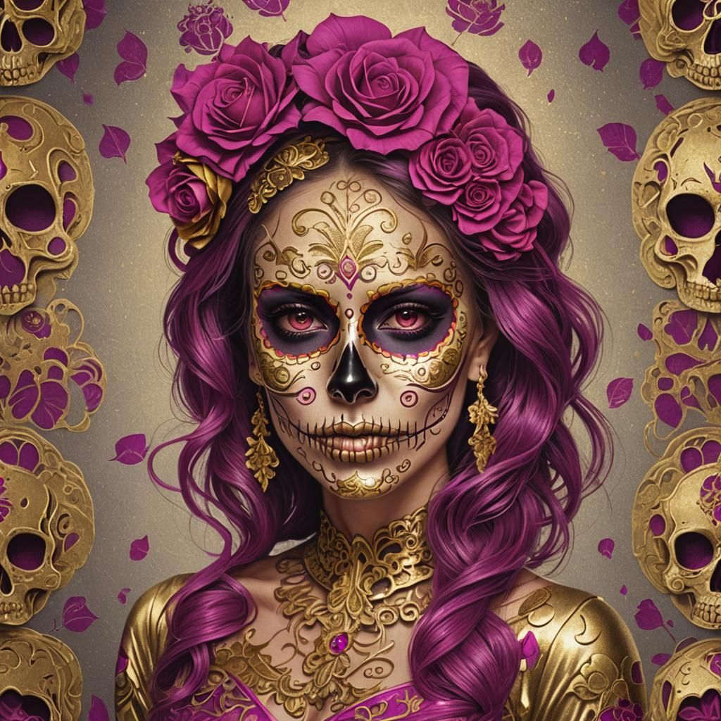 Sugar Skull Woman #169