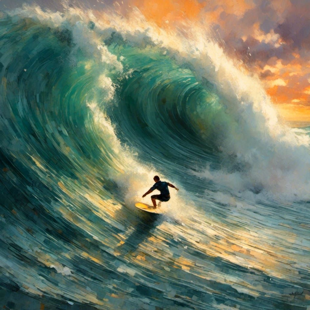 You can't stop the waves but you can learn to surf