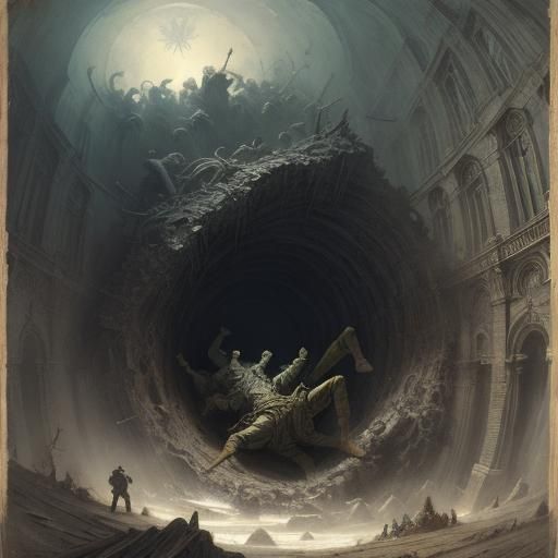 Horrific Descent: Abyss Engraving