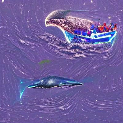 Renaissance Style Whale Art