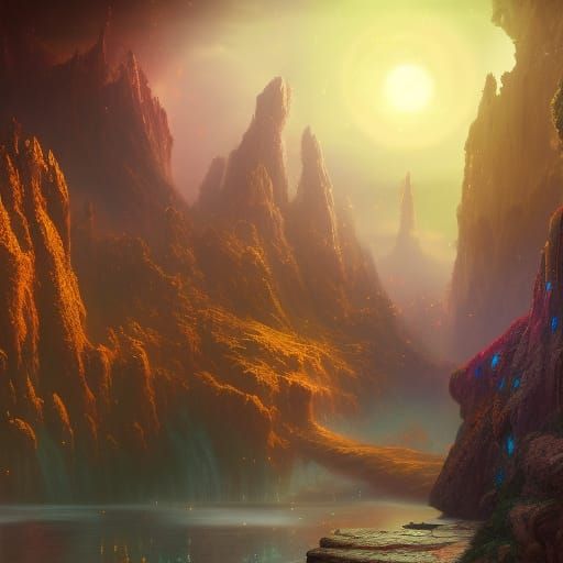 Happy New Year 2023: Cosmic Fantasy Art