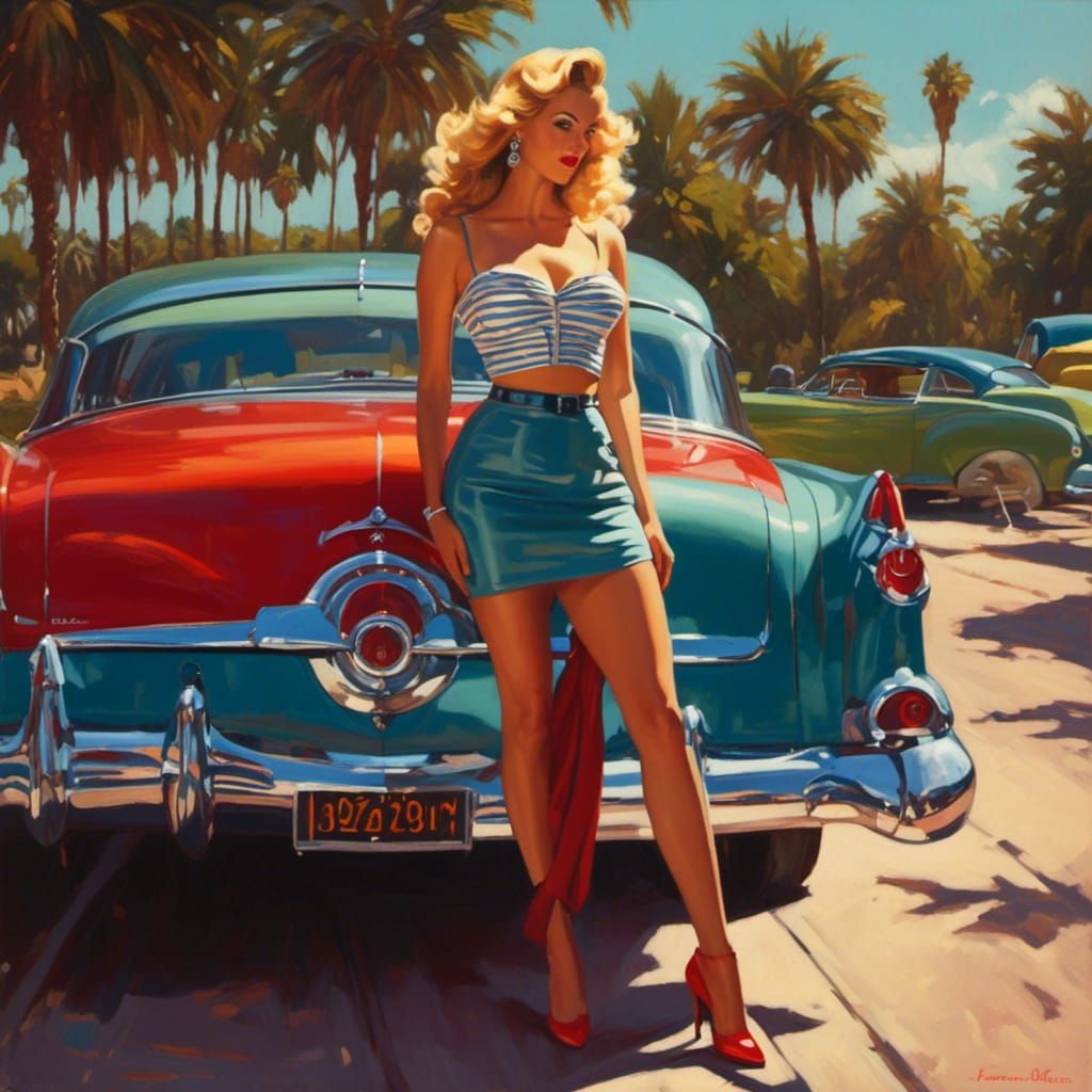 Fast women like fast cars