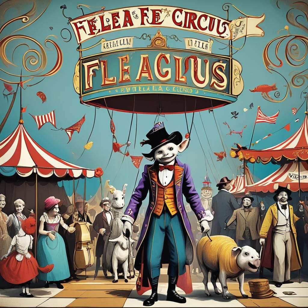 Vintage Flea Circus Performance